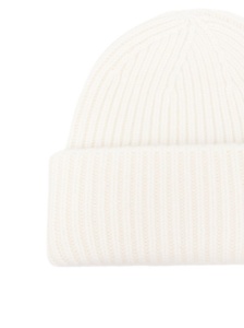 Soft Goat Cashmere ribbed beanie - Img 2