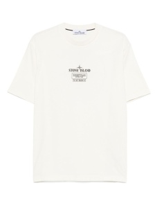 Stone Island T-shirts and Polos Ivory