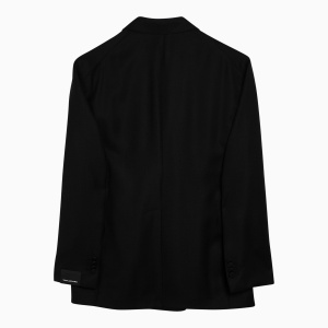 Tagliatore New York black wool double-breasted jacket - Img 2