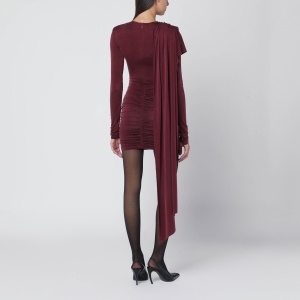 THE ANDAMANE Xenia rouge noir mini dress - Img 2