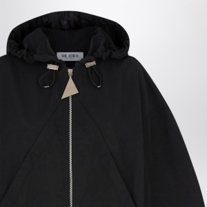 The Attico Black hooded bomber jacket - Img 2