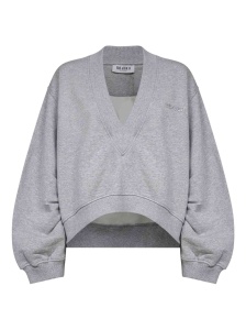 The Attico Sweaters Light Grey