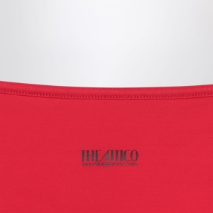 The Attico Two-piece triangle bikini in red - Img 2