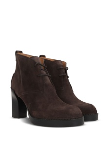 Tod's Suede lace-up ankle boots - Img 2