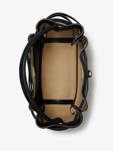 Tory Burch Romy pebbled bucket bag - Img 4