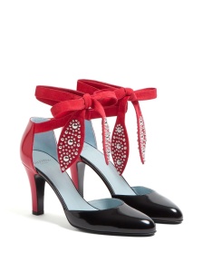 Valentino Garavani 85mm Foliefoliage pumps - Img 4