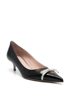 Valentino Garavani Bepointy Patent Leather and Kid Pumps 45mm - Img 4