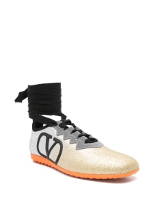 Valentino Garavani Chromathon Sneaker in Perforated Nappa Leather - Img 2