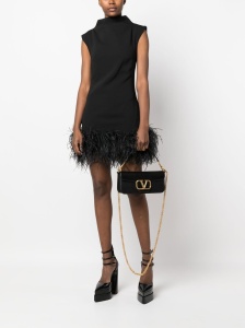Valentino Garavani Locò Calfskin Shoulder Bag - Img 3