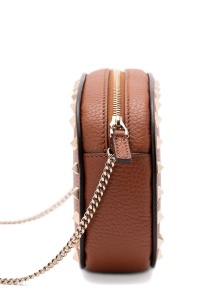 Valentino Garavani Mini Rockstud chain cross body bag - Img 3