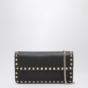 Valentino Garavani Pouch with black Rockstud chain