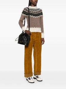 Valentino Garavani Quiltie 67 leather bucket bag - Img 3