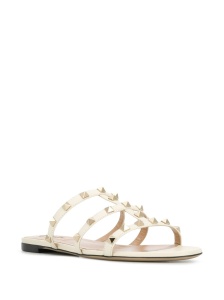 Valentino Garavani Rockstud Flat Slide Sandal - Img 2