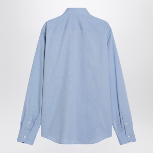 Valentino Light blue button-down shirt in cotton - Img 2