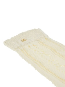 Valentino VLogo perforated socks - Img 3