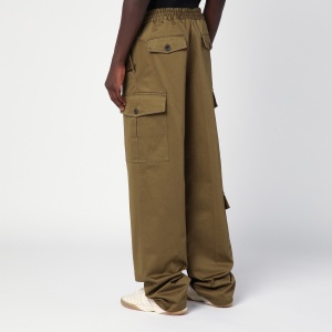Wales Bonner Green khaki cotton trousers - Img 2