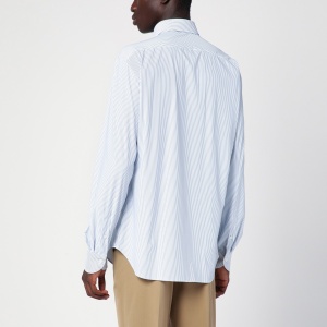 XACUS Striped blue poplin Active shirt - Img 2