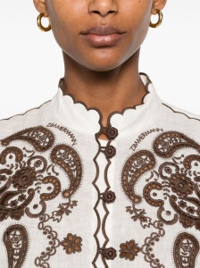Zimmermann Ascension Embroidered Shirt - Img 2