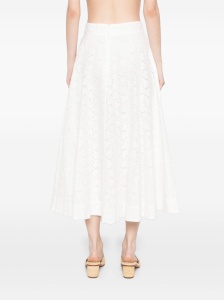 Zimmermann Crush embroidered midi skirt - Img 2