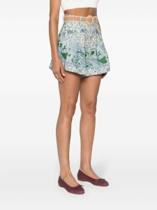 Zimmermann Ottie Tuck Linen Shorts - Img 4