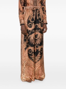 Zimmermann Paisley-print drawstring trousers - Img 4