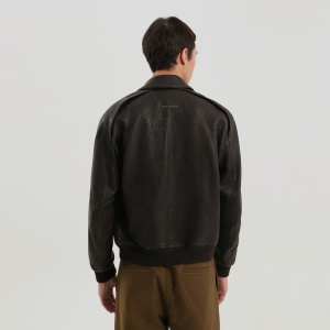 1989 STUDIO Brown leather jacket - Img 2