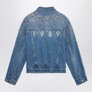 1989 STUDIO Denim Trucker Jacket Crystals blue - Img 2