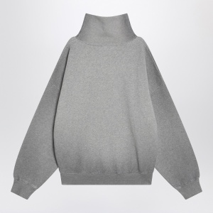 Acne Studios Grey oversized turtleneck sweatshirt - Img 2