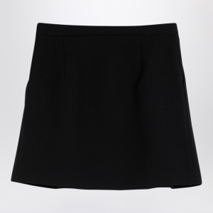 Alessandra Rich Mini wrap skirt in pied de poule - Img 2