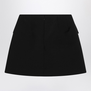 Alexander McQueen Black wool mini skirt - Img 2