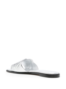 Alexander McQueen Slide sandals with embossed logo - Img 2