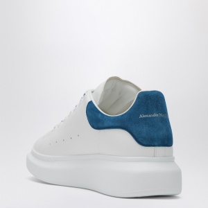 Alexander McQueen White/blue Oversize sneakers - Img 2