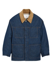 Ami Paris Coats Blue