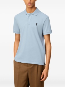 Ami Paris T-shirts and Polos Clear Blue - Img 4
