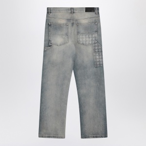 AMIRI Washed Jeans with Decorative Panel - Img 2