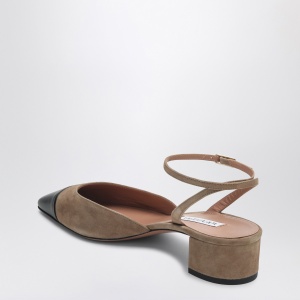 Aquazzura Pumps French Flirt 35 in beige and black - Img 2