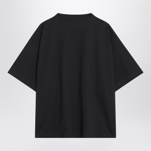Balenciaga Faded black Nano BB Medium Fit T-shirt - Img 2