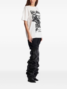 Balmain T-shirts and Polos White - Img 3