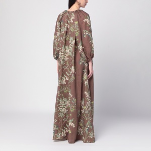 BERNADETTE Georgio maxi dress with floral linen print - Img 2