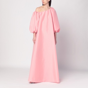 BERNADETTE Loose-fit Nathalie dress in begonia pink