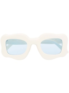 Bonsai oversized curved-frame sunglasses