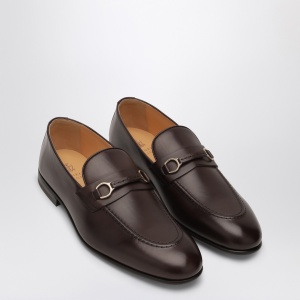 Brunello Cucinelli Brown Loafers with Bit
