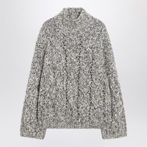 Brunello Cucinelli Dazzling Chiné cashmere-blend sweater