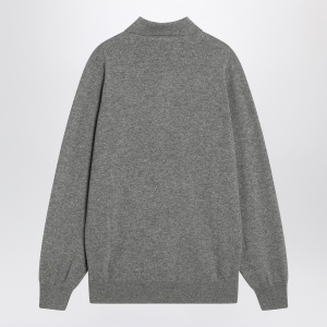 Brunello Cucinelli Gray polo in cashmere - Img 2