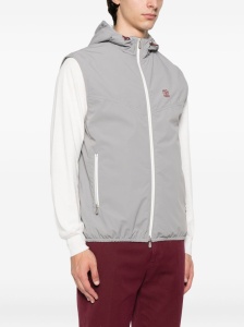 Brunello Cucinelli Hooded zip-front vest - Img 3