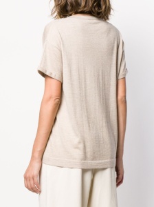 Brunello Cucinelli Relaxed knitted top - Img 4