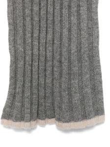 Brunello Cucinelli Ribbed scarf - Img 2