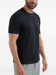 Brunello Cucinelli T-shirts and Polos Blue - Img 3