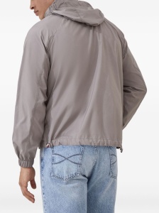 Brunello Cucinelli Unlined outerwear in lightweight techno fabric with hood - Img 4