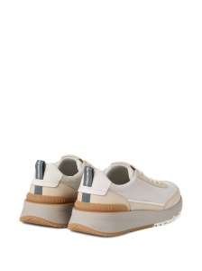 Brunello Cucinelli Washed suede and semi-polished calfskin runners - Img 4